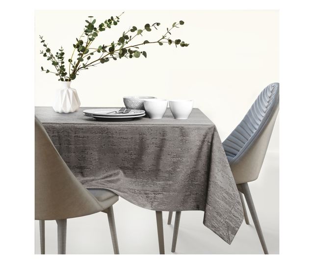 Сива покривка за маса 30x100 см