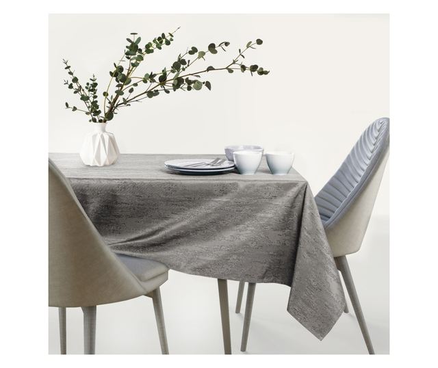 Сива покривка за маса 40x140 см