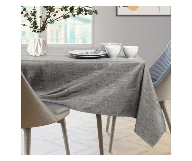 Сива покривка за маса 40x120 см