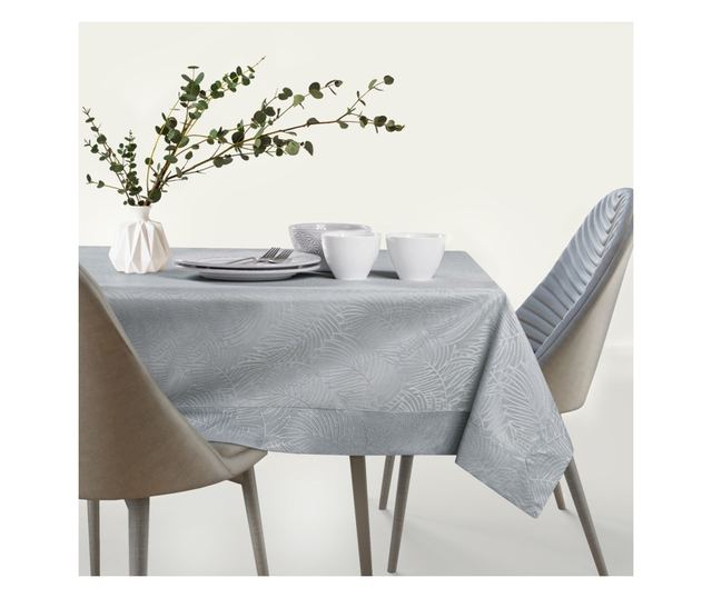 Сива покривка за маса 40x140 см