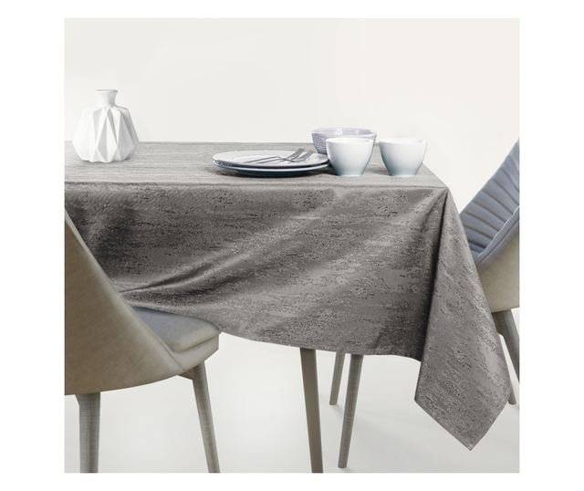 Сива покривка за маса 40x140 см