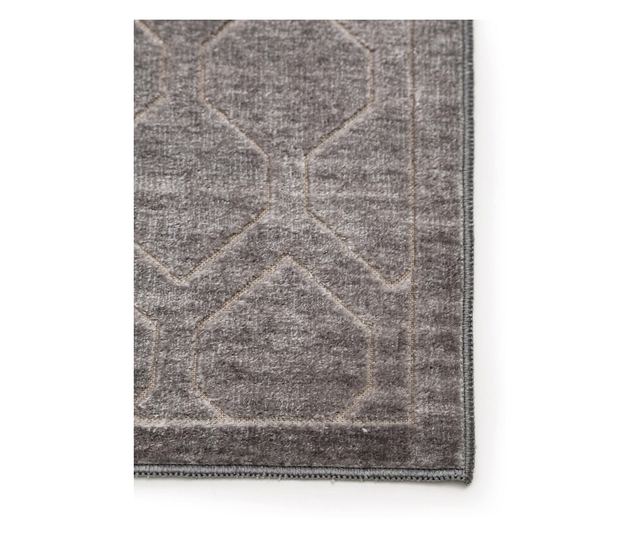 Сив килим 100x150 см