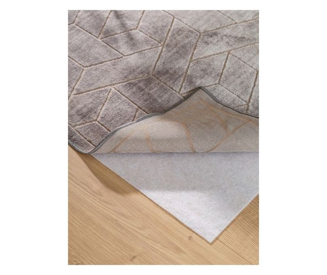 Сив килим 100x150 см