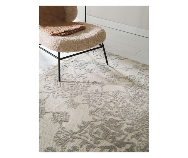 Сив килим 120x170 см