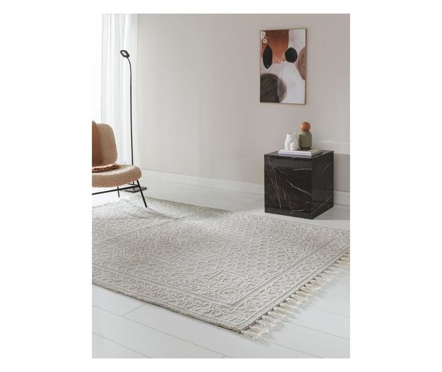Сив килим 120x170 см