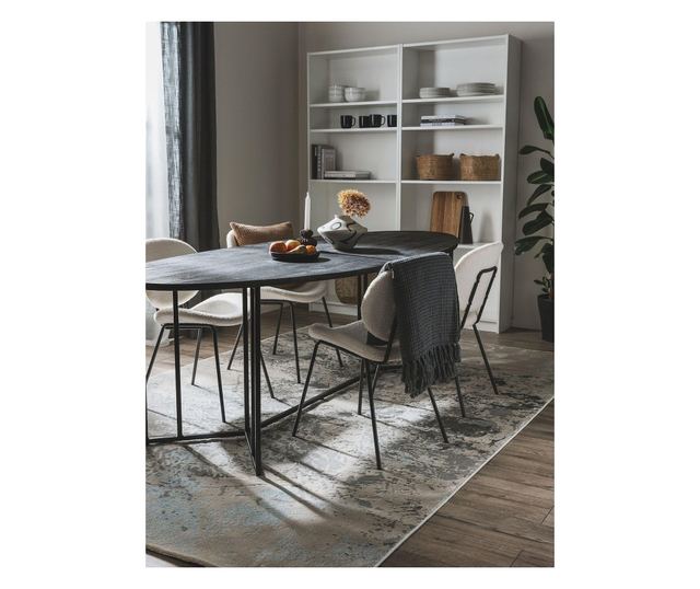 Сив килим 120x170 см