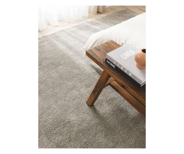 Сив килим 120x170 см