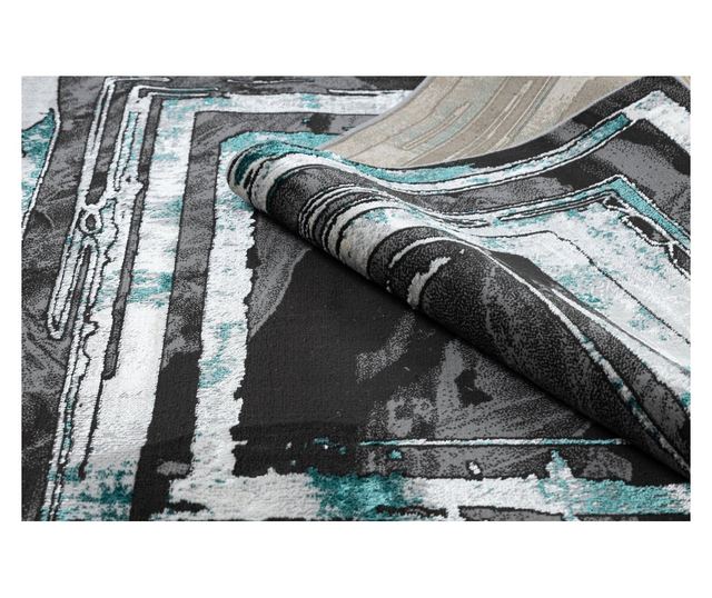 Сив килим 160x220 см