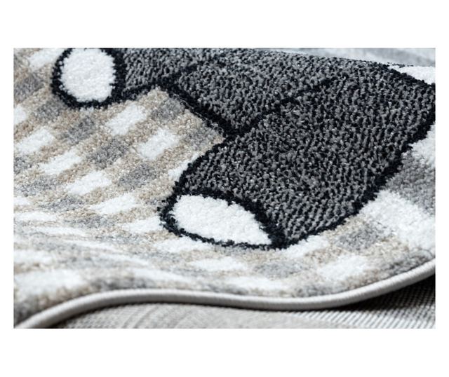 Сив килим 280x370