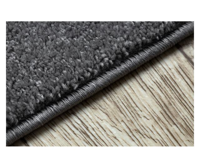 Сив Геометричен Минималистичен Килим 280x370