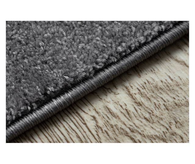 Сив детски килим с геометричен модел 140x190