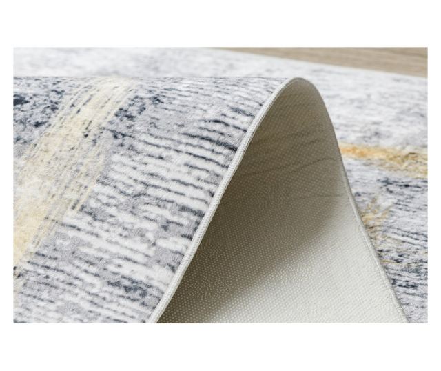 Сив килим Glam Style 80x150