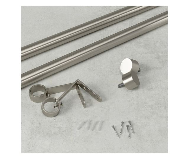 Srebrna karniša za zavjese