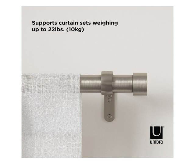 Srebrna karniša za zavjese