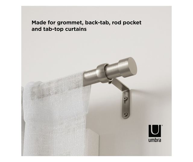 Srebrna karniša za zavjese