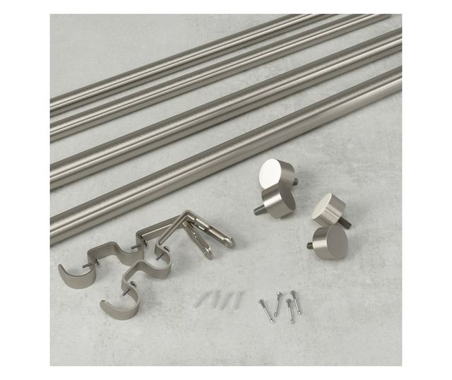 Srebrna karniša za zavjese