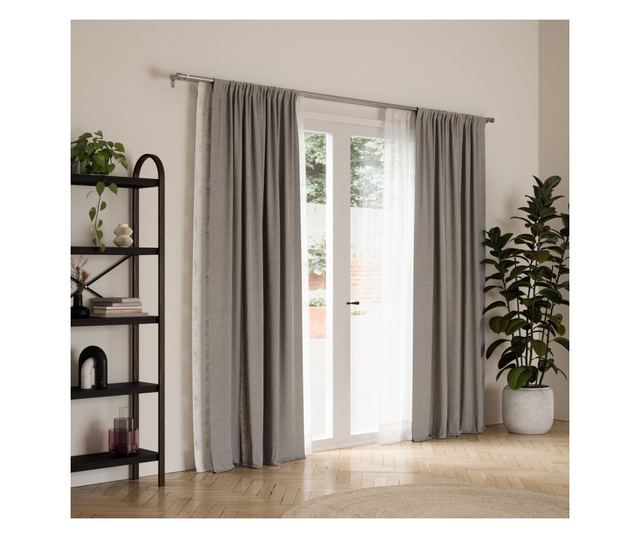 Srebrna karniša za zavjese