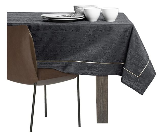 Grafitový ubrus 110x110 cm