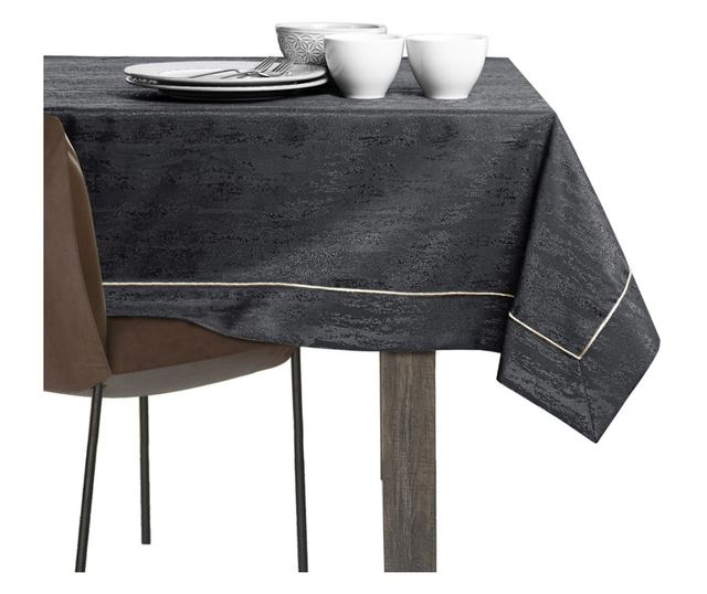 Grafitový ubrus 110x110 cm