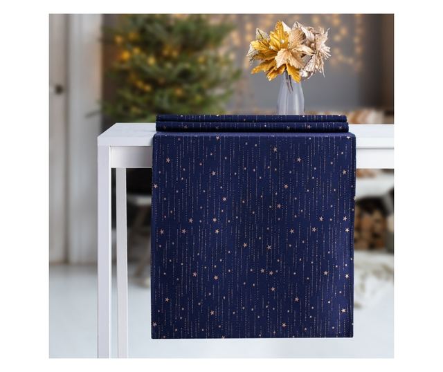 Temno moder prt 40x140