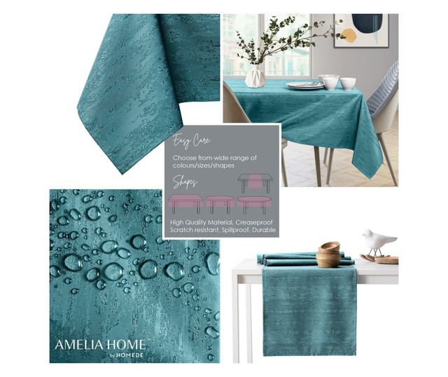 Morski obarvan prt, 100x100