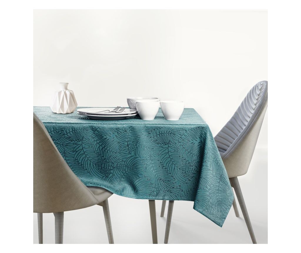 Ovalni prt morske barve, 140x340 - 3