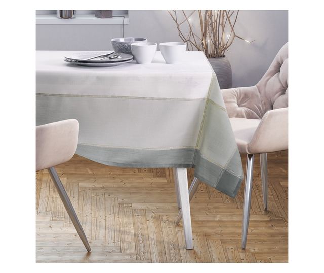 Modro-bel prt 140x240 cm