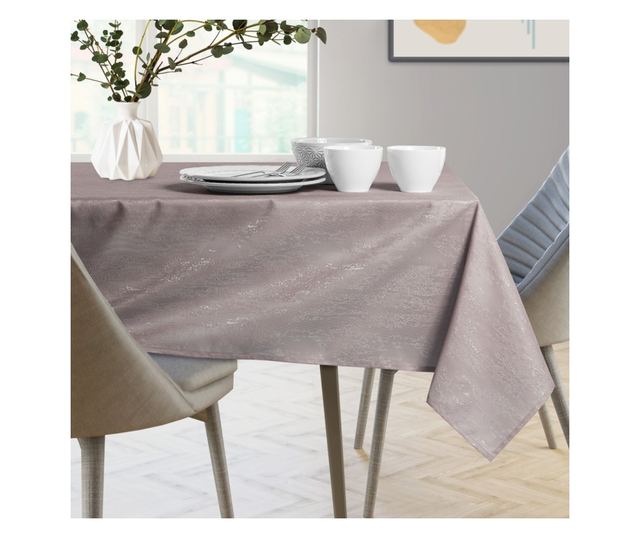 Ubrus pudrově růžový 40x120 cm