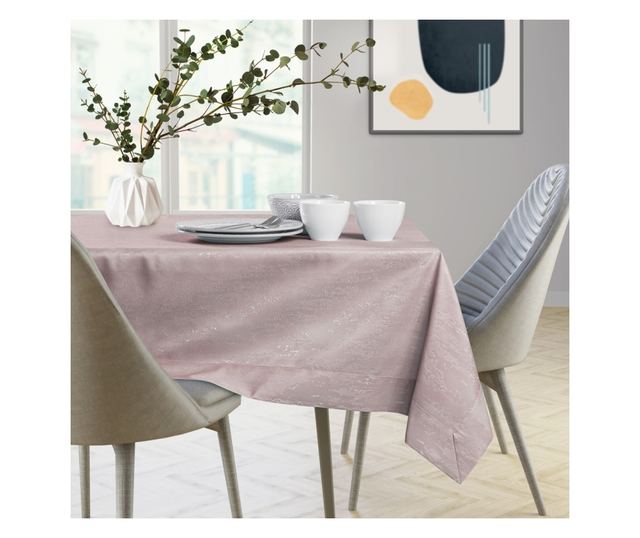 Ubrus pudrově růžový 40x180 cm