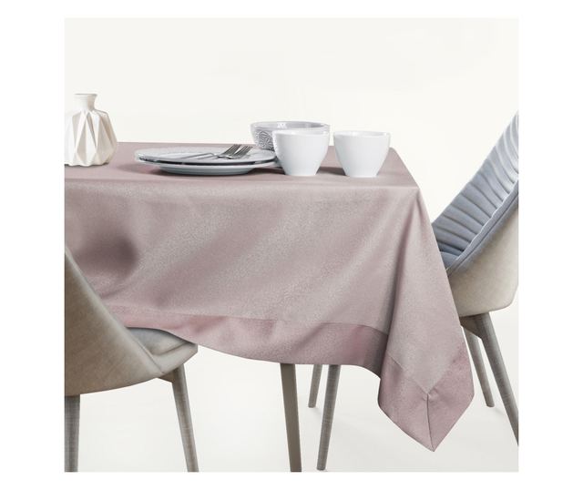 Ubrus pudrově růžový 40x180 cm