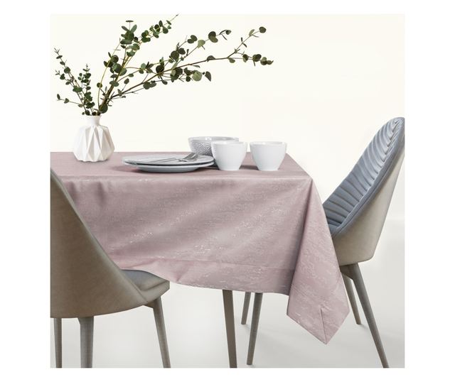 Růžový ubrus 40x250 cm