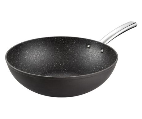 Wok tava grafitne boje, 30 cm
