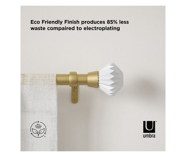 Zlatna karniša za zavjese