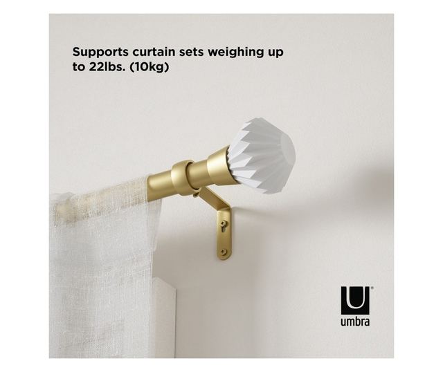 Zlatna karniša za zavjese