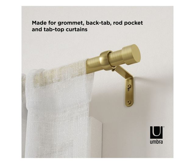 Zlatna karniša za zavjese