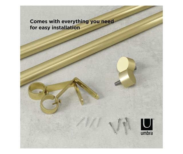 Zlatna karniša za zavjese