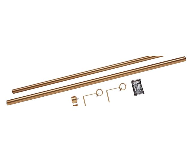 Zlatna karniša za zavjese