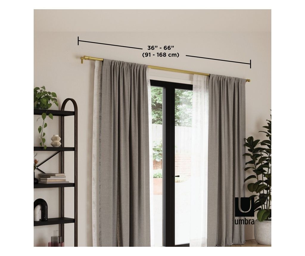 Zlatna karniša za zavjese - 6