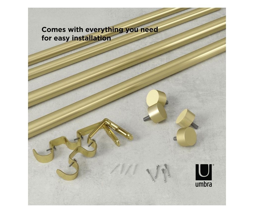 Zlatna karniša za zavjese - 10