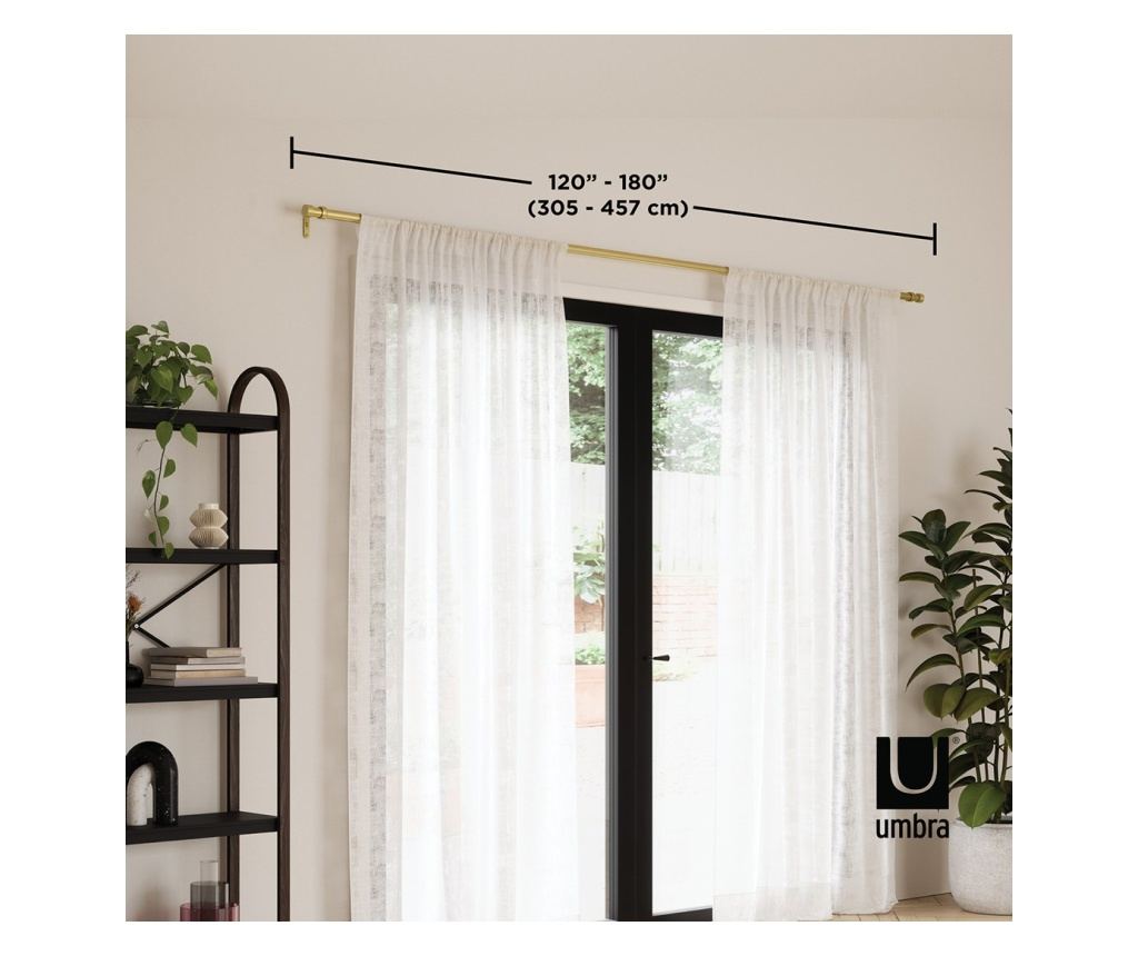 Zlatna karniša za zavjese - 6