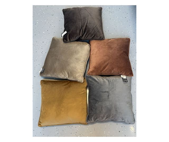 Global Store Velvet Decorative Pillow 40x40 cm multicolor
