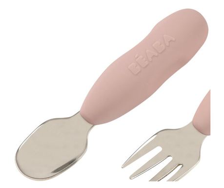 Set tacamuri inox Beaba Cotton Candy