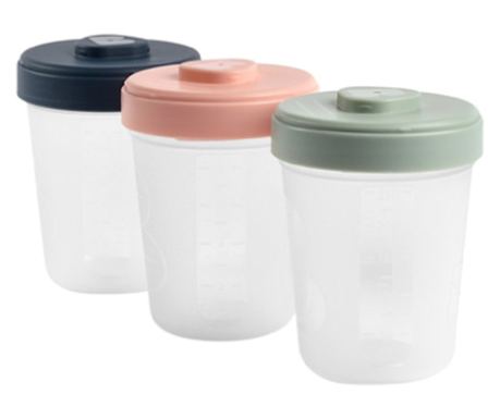 Set 6 recipiente hrana Beaba 6x250 ml