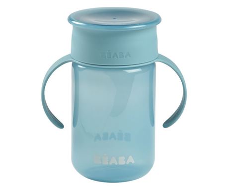 Cana de invatare Beaba 340 ml Blue