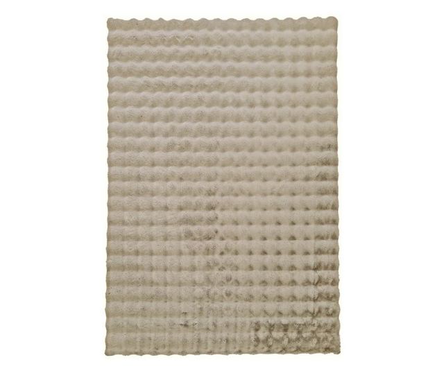 PAOPAO ИЗКУСТВЕНА КОЖА КИЛИМ 200X300 СМ БЕЖОВ