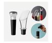 Set 2-in-1 pentru vin, aerator pourer vin + dop vacuum, AB Luxury Concept®, cu sistem de blocare, reutilizabil, potrivit pentru thumbnail 2