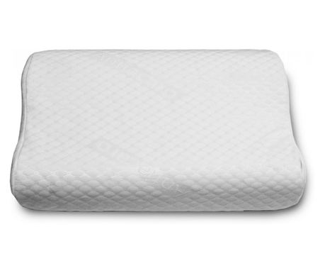 Εργονομικό Μαξιλάρι Μνήμης Αφρού 41X72Xh11/13 εκ.