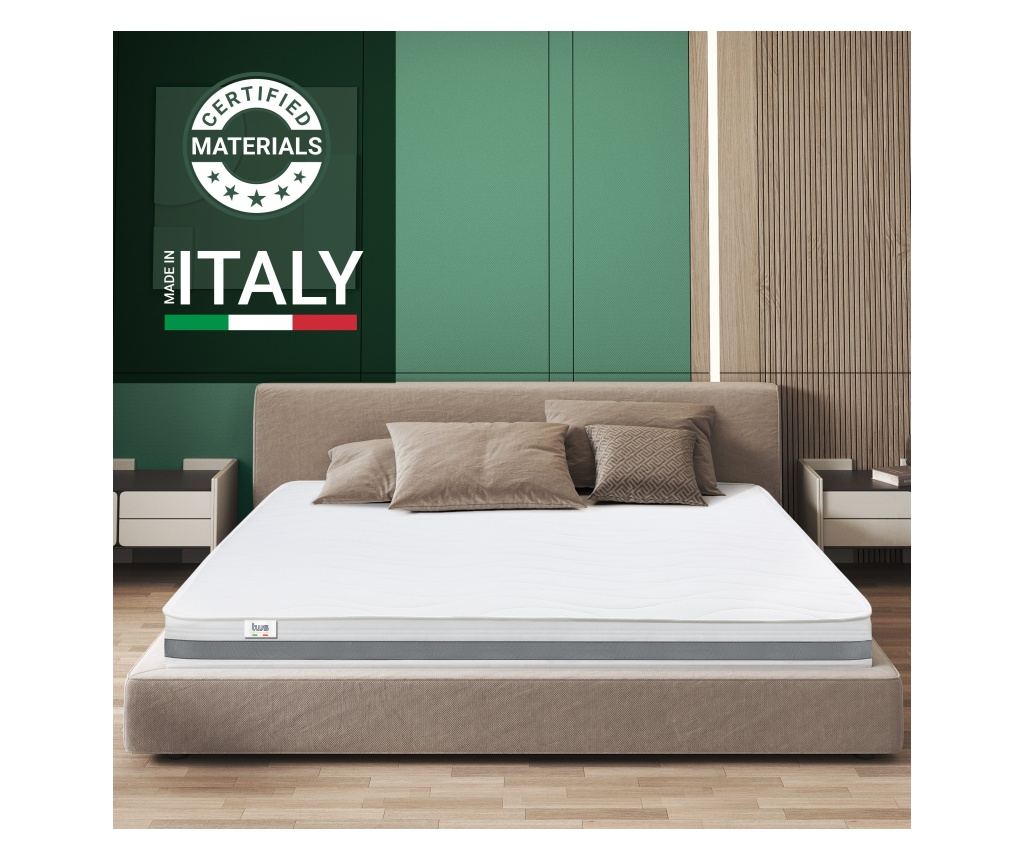 Vzmetnica Double 140x180 Memory Orthopaedic | Višina 20 cm | Izdelano v Italiji - 2