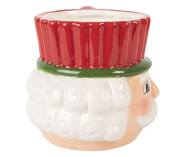 Viacfarebný keramický hrnček Luskáčik 14x11x10 cm / 350 ml