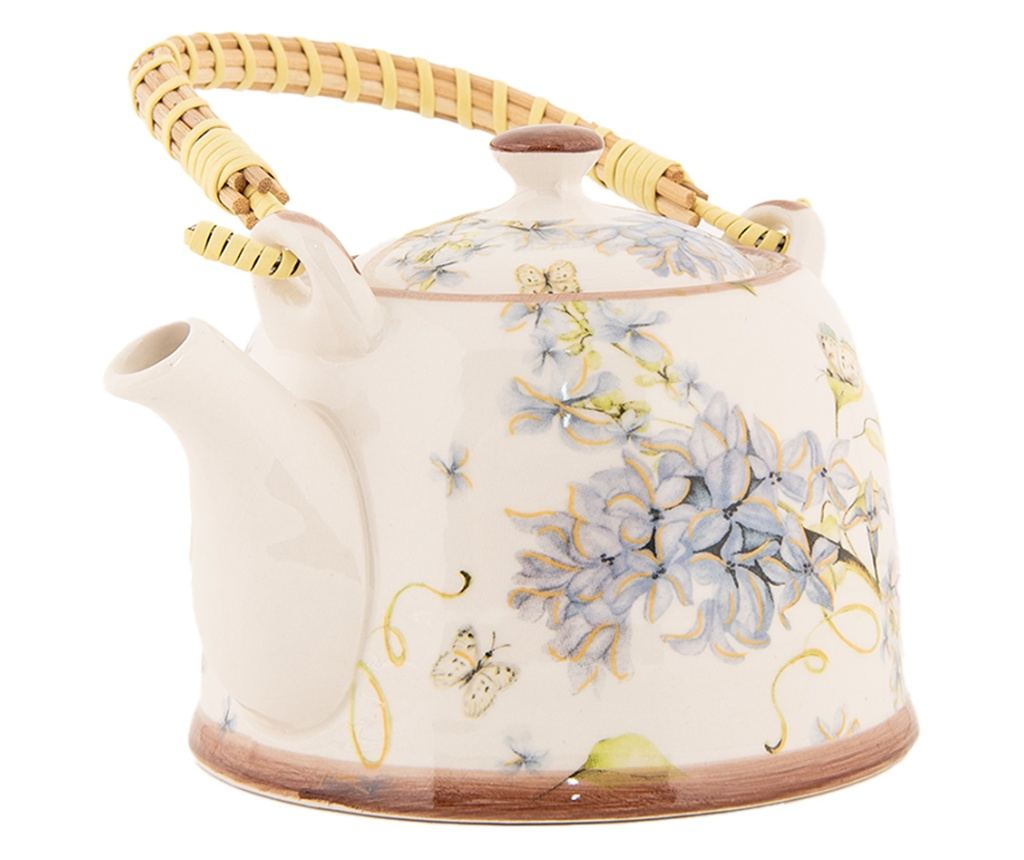 Multicolor Ceramic Teapot with Infuser 18x14x12 cm / 800 ml - 3